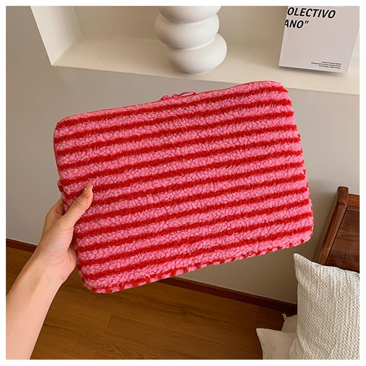 Bolsa para portátil de lunares rosa 13 pulgadas miniatura 7