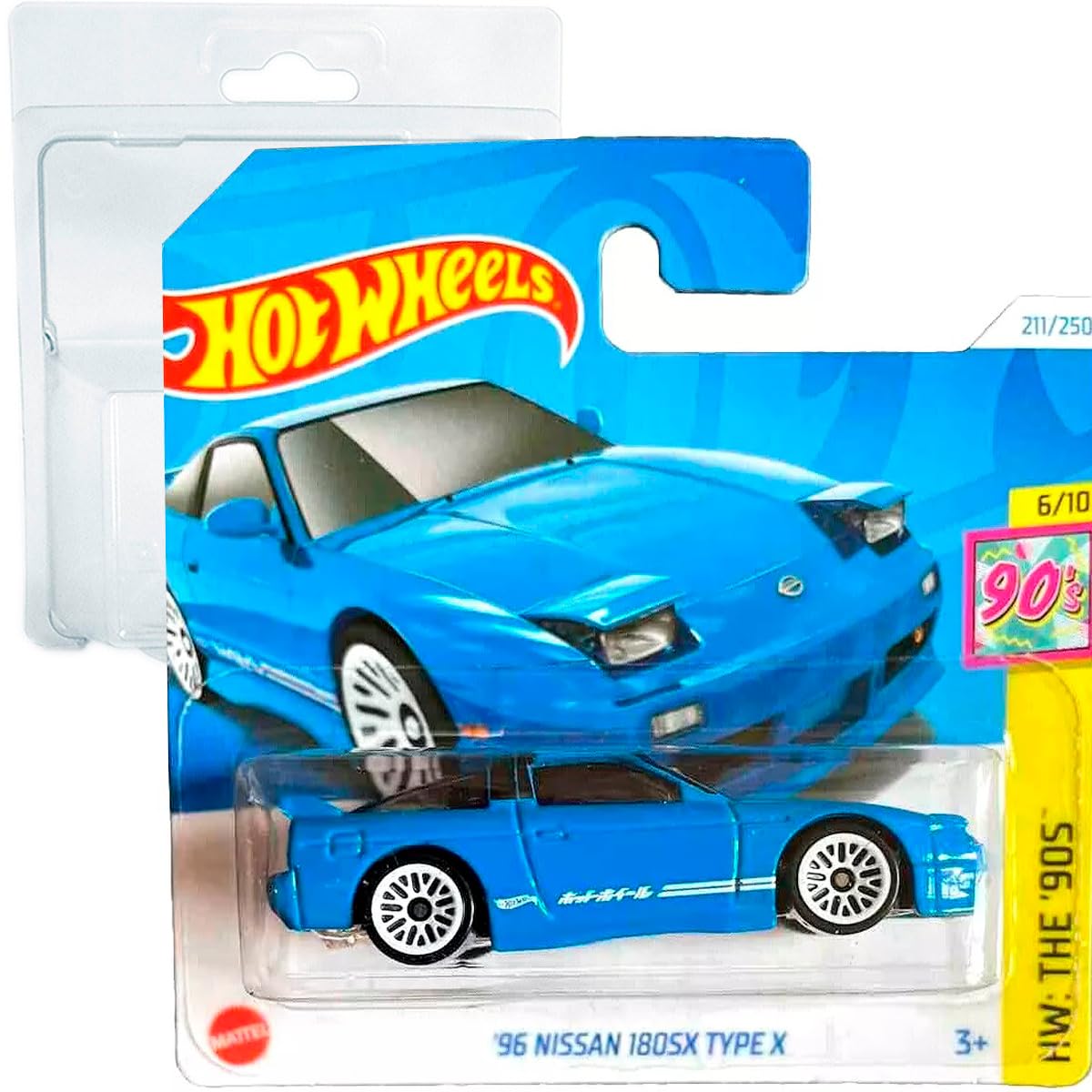 o*n様 hotwheels 180sxなど日本車12台セット Hot Wheels - ´96 Nissan 180SX Tip X - HW: The `90s 6/10 - HTB08