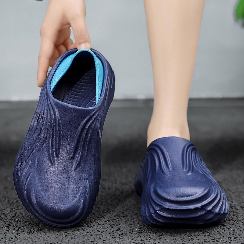 Image of Men's Clogs Garden Shoes Adult Slip On Outdoor Athletic Sports Sandals Summer Water Beach Shoes Casual Slippers Lightweight Breathable Non Slip