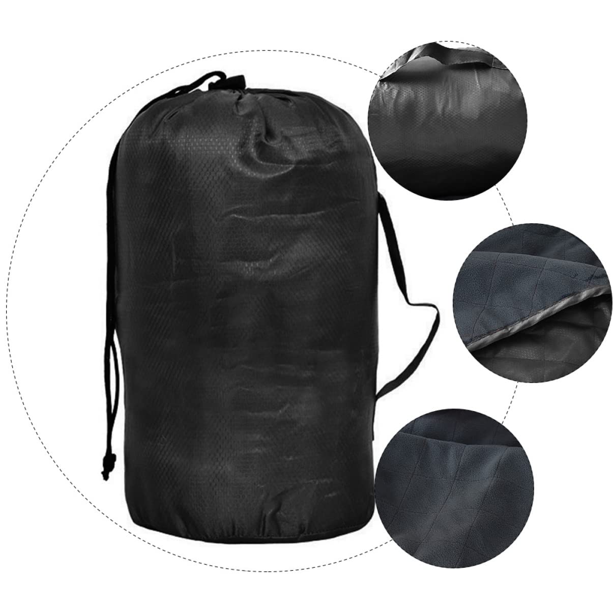 BESTonZON Manta Plegable para Siesta Aislamiento Térmico y Protección Agua para Playa y Parque
