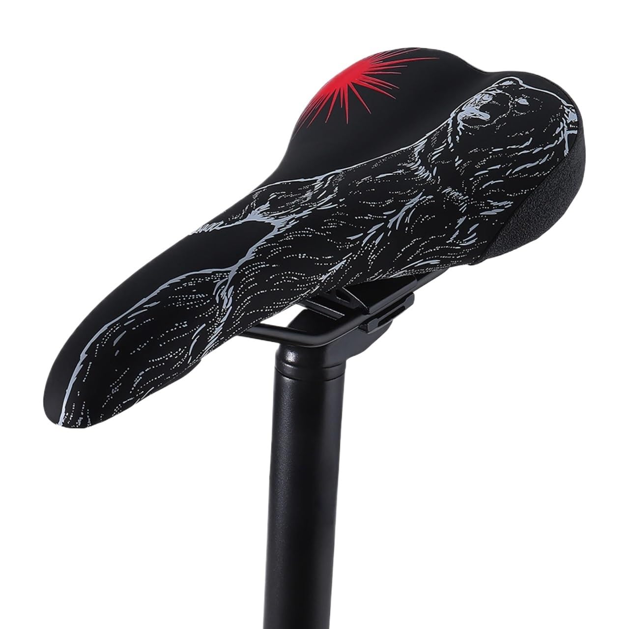 Bike Seat Mountainbike-Sitz Ersatz Komfort Leder Fahrradsattel