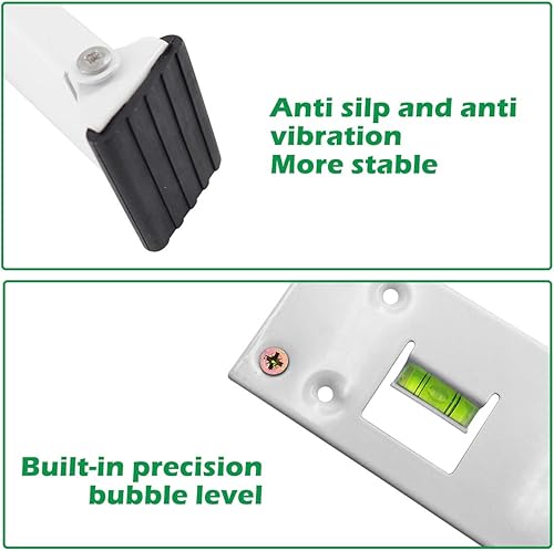 Miniatura 3 de Forestchill Soporte de aire acondicionado de ventana, soporte ligero de hasta 88 libras, soporte universal de unidad de ventana de CA, compatible