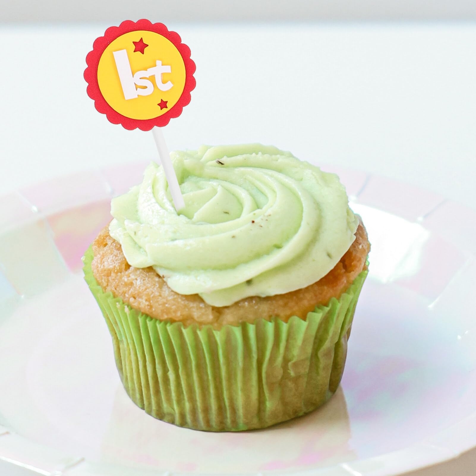 Amazon.co.jp: ABOOFAN 誕生日7カップケーキ7トッパー71-10番 10個7