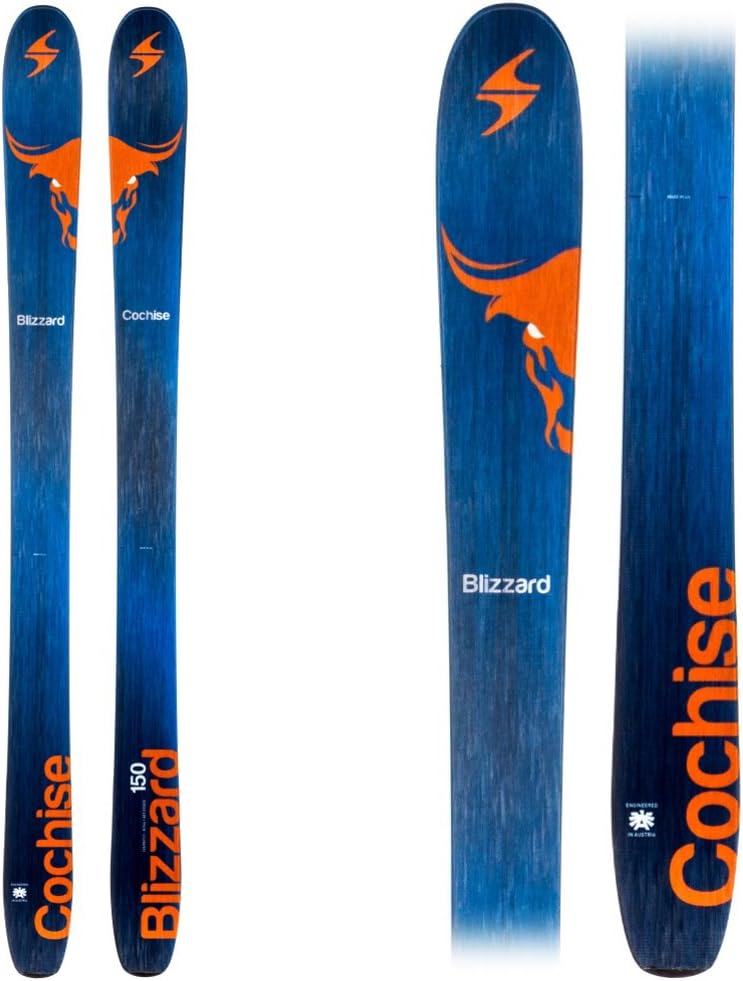 Blizzard 8A411800001 Junior Cochise Skis,Blue,150
