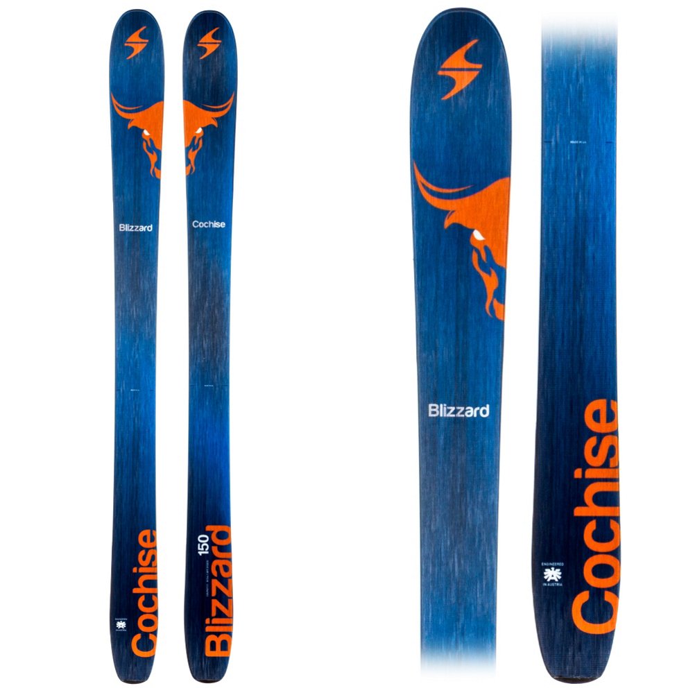 Blizzard 8A411800001 Junior Cochise Skis,Blue,150
