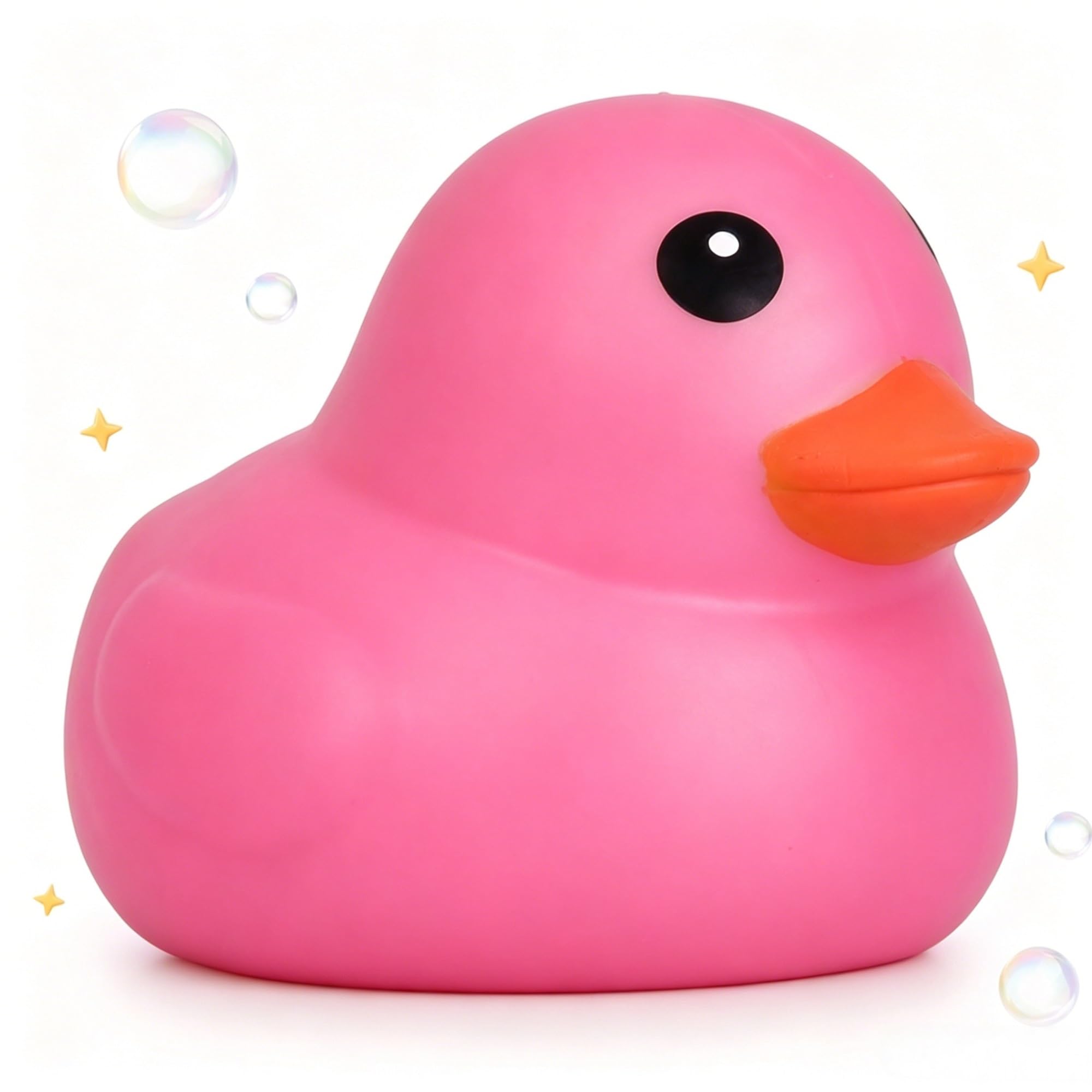 Soft Duck Squishy Sensory Fidget Toys, Jumbo Squishy Duck for Stress Relief, Slow Rising Squishies for Anxiety Management, Cute Fidgets for Classroom & Office(Red)