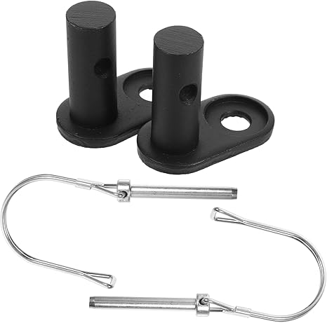 Outanaya Bike Trailer Coupler Attachment 2Pcs Bicycle Traction Head Hitch Connector for Kids Trailer Stable and Easy Install Compatible with Most Bikes 2.16X1.96X1.18In