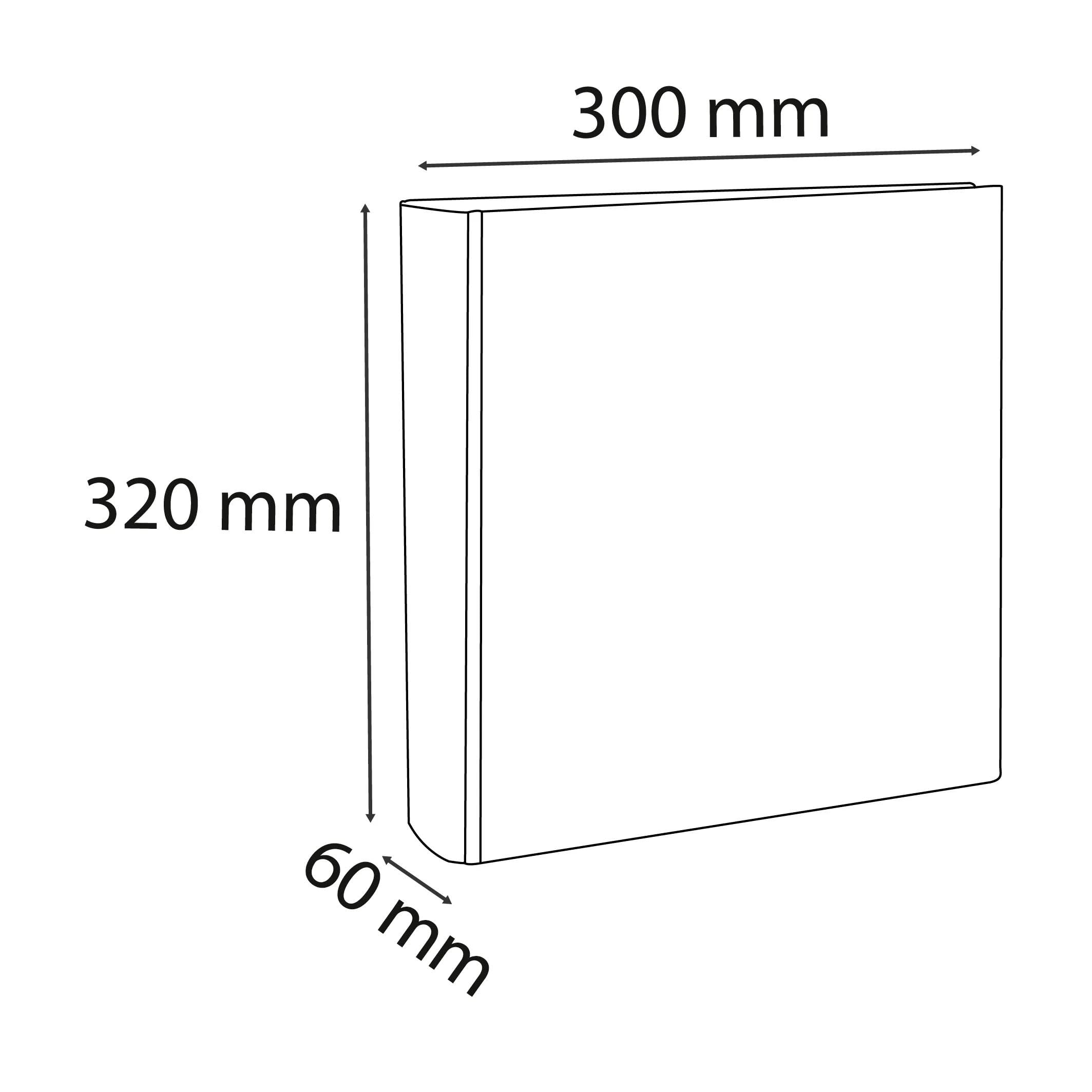 Exacompta - Réf. 53955E - Carton de 10 classeurs à levier personnalisables Kreacover - 2 poch. extérieures et intérieures - Dos 60mm - Dimensions : 32 x 30 cm- Format à classer A4 Maxi - Blanc