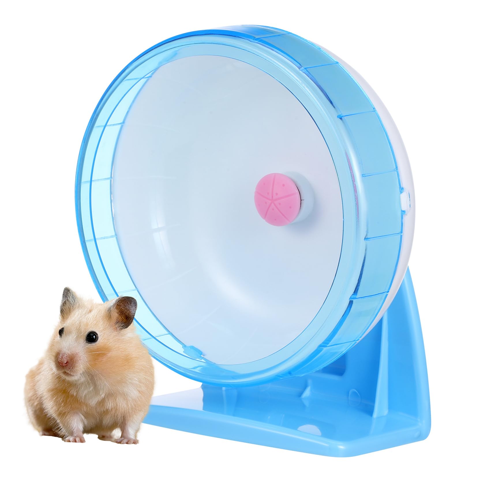 BESPORTBLE Adjustable Height Detachable Design Small Pet Wheel Hamster Spinner Silent Running Wheel