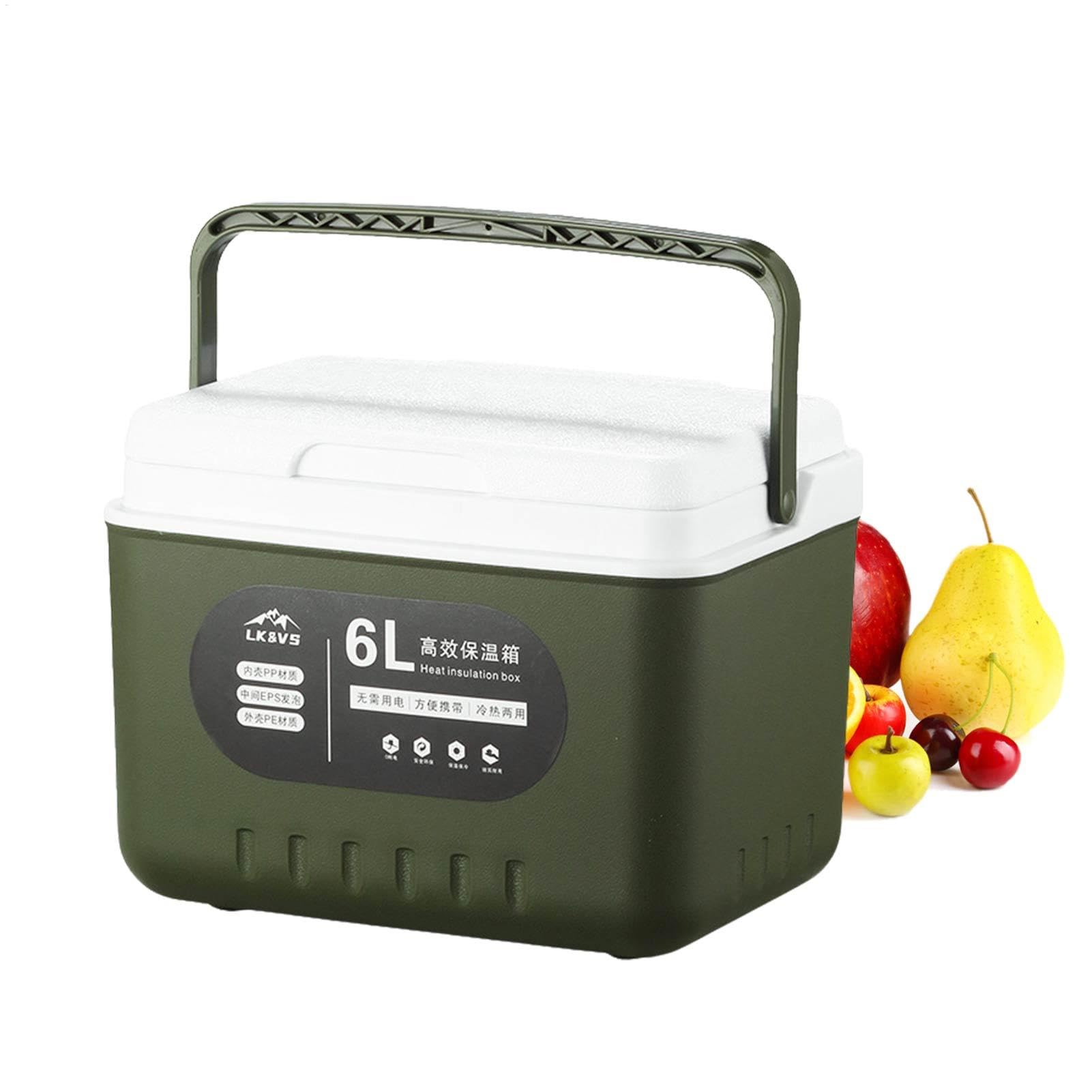 5.4 QT Compact Ice Cooler - Caja de hielo personal de alto rendimiento | Aislamiento resistente al agua duradero, que es maravilloso para actividades al aire libre