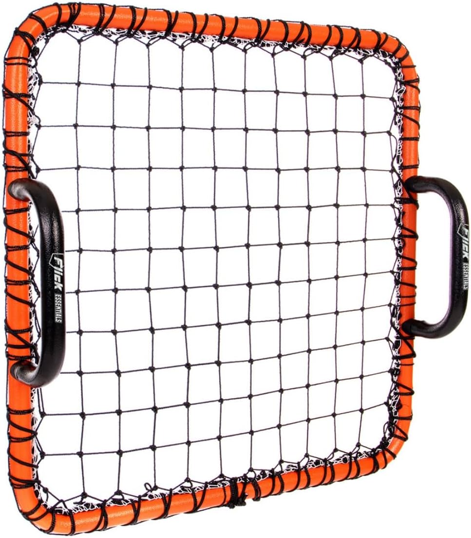 Football Flick Mano Tenuto Rimbalzista, Rete Unisex-Youth, White, Taglia Unica