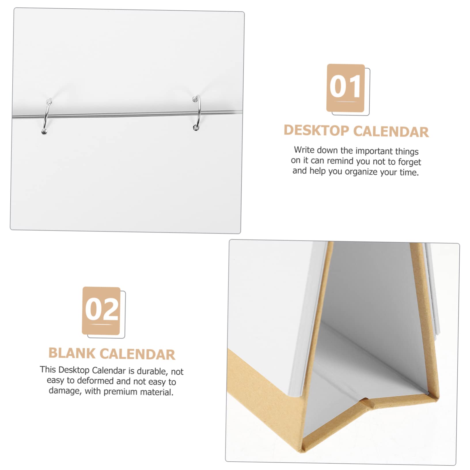 VILLCASE 3pezzi Scrivania Te Planner Mensile Per e Scuola Per Decorazione e Programmazione Personalizzata