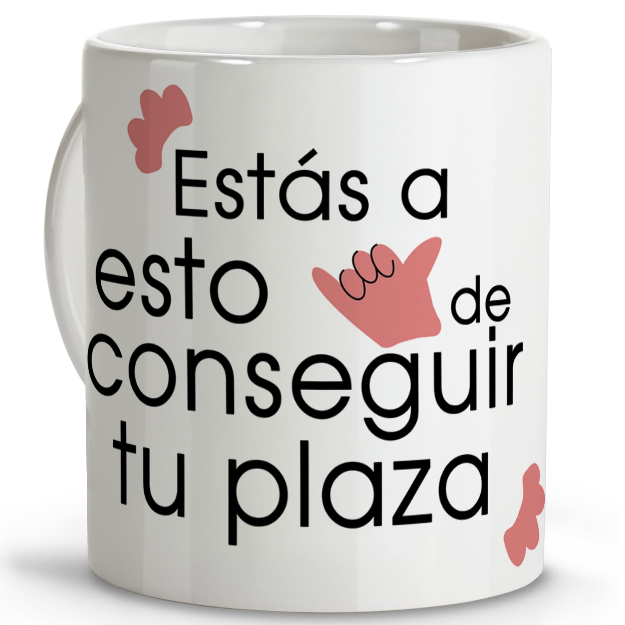 LolaPix Oposiciones papelería. Tazas originales para regalar. Regalos opositores. Oposiciones. Tazas personalizadas. Taza cerámica 330 ml.
