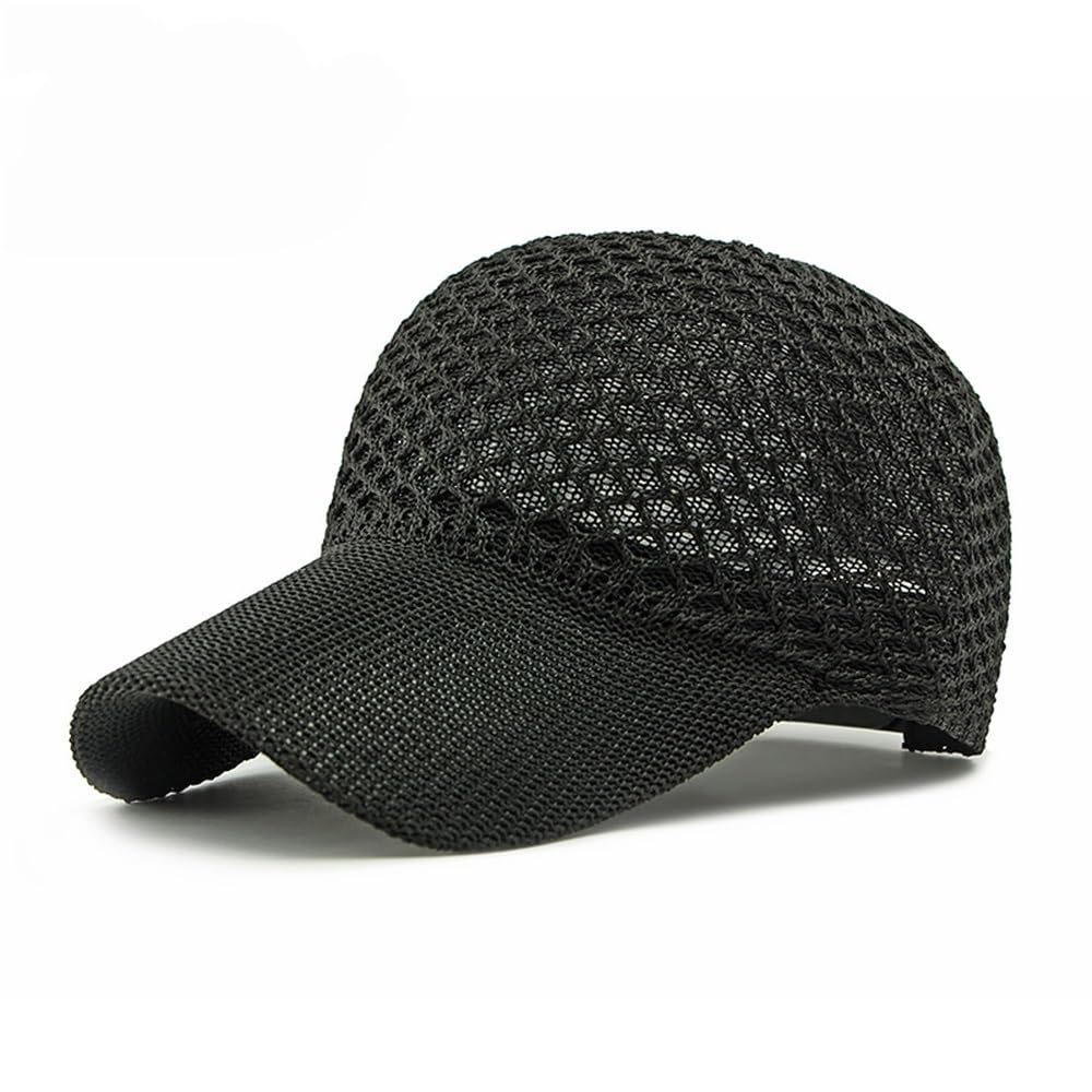 Casquette de baseball respirante anti-UV avec visière de protection solaire été