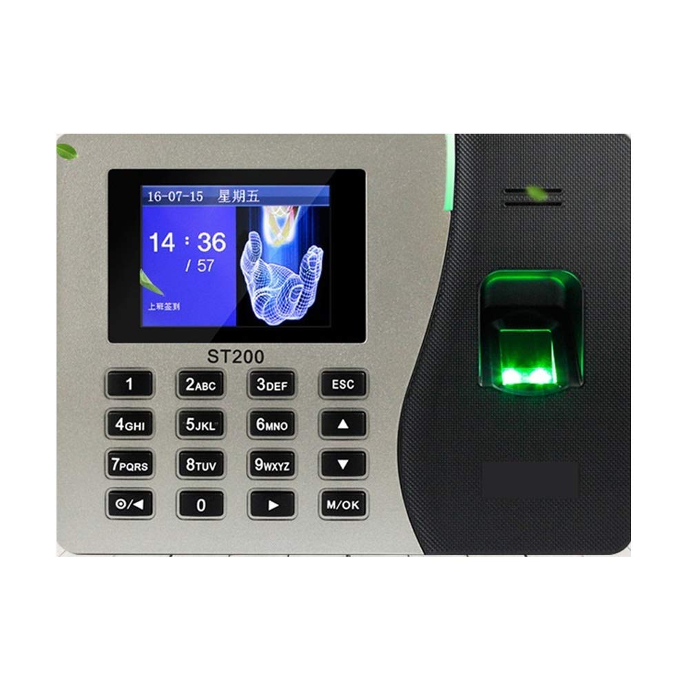 Reloj de control de asistencia, La máquina de la copia seguridad empleado firme Electric en asistencia a del tiempo
