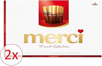 merci Finest Selection Large Variety (2 x 400 g) / Chocolate Specialities