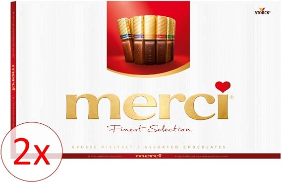 merci Finest Selection Large Variety (2 x 400 g) / Chocolate Specialities