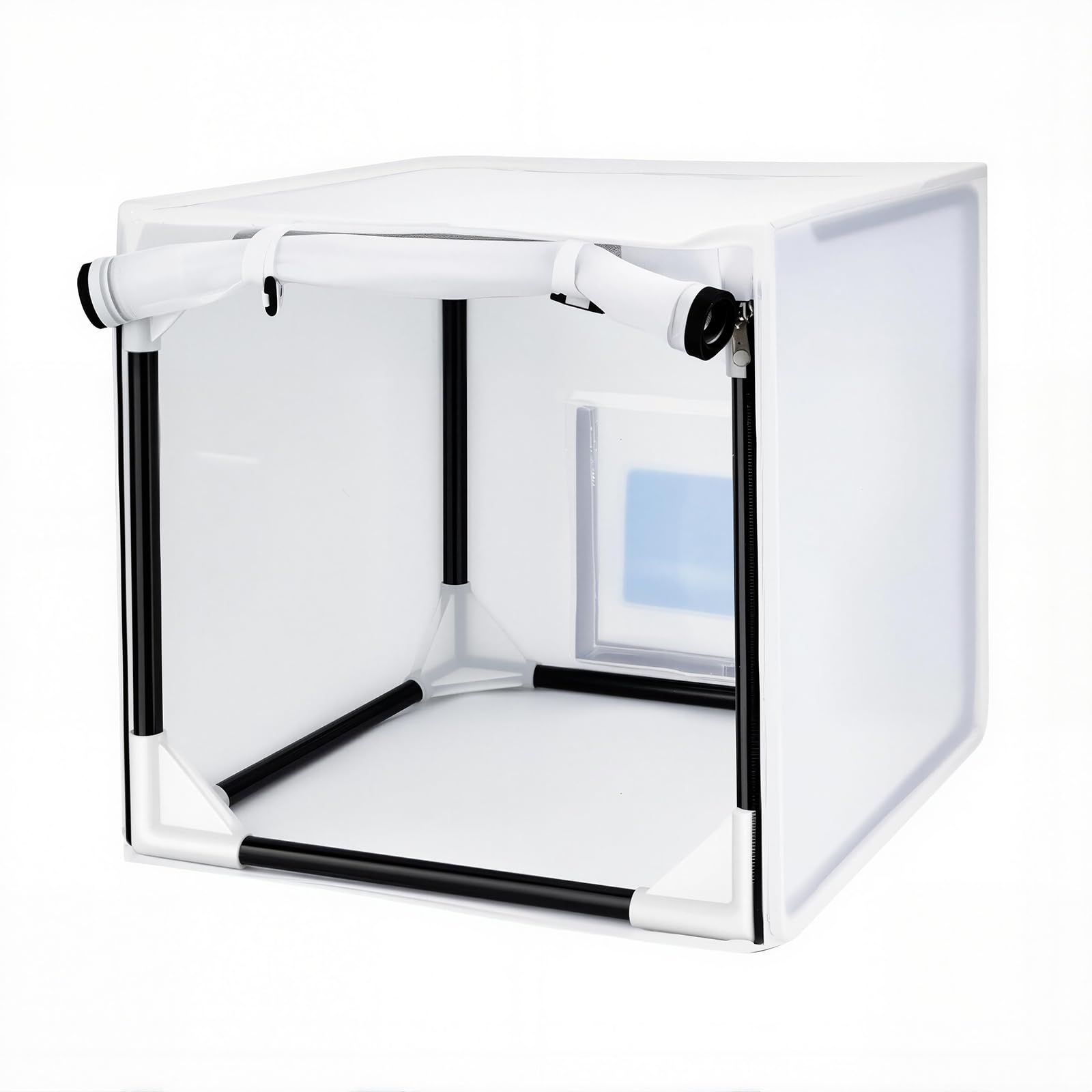 Airbrushes Sprayer Booth Portable Hobby Airbrushes Paint Sprayer Booth with Filter & Curtain for Painting Model Hobby