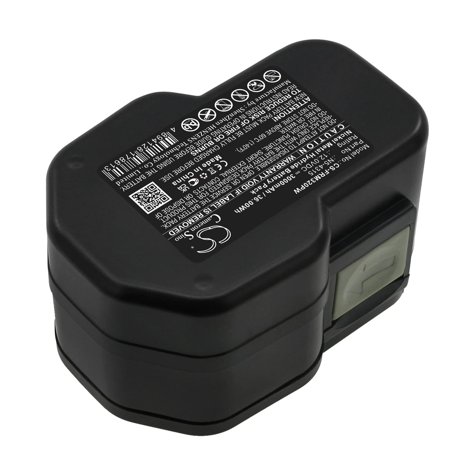 TECHTEK Batteria 3000mAh compatibile con [Fromm] P320, P325, P326, P327, P328, P329 sostituisce N5-4315