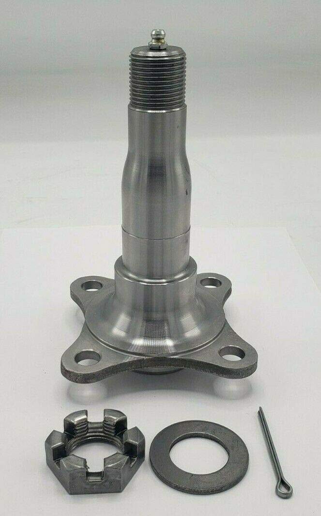 Replacement for Weld-on 2.375" E-Z Lube Round Spindle W/Brake Flange Trailer Axle #84 3,500-LB
