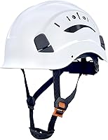 RDSGSO RGS-6C ANSI Z89.1 Type I Class C Vented Hard Hat - 6-Point Suspension, Adjustable Fit for Construction, Rescue & Industrial Work