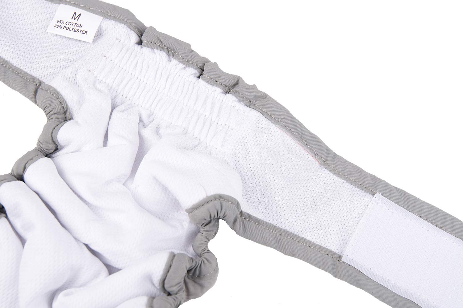 Pannolini per cani lavabili riutilizzabili pantaloni fisiologici gatti piccoli animali maschi femmine mutandine protezione Nappy Periodi Incontinenza Calori Pannolini Boxer Menstruel (L)