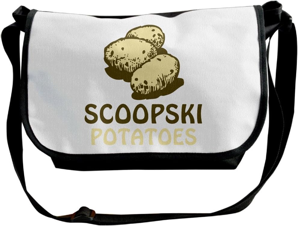 SCOOPSKI POTATOES Funny Clipart Cross Body Shoulder Bag