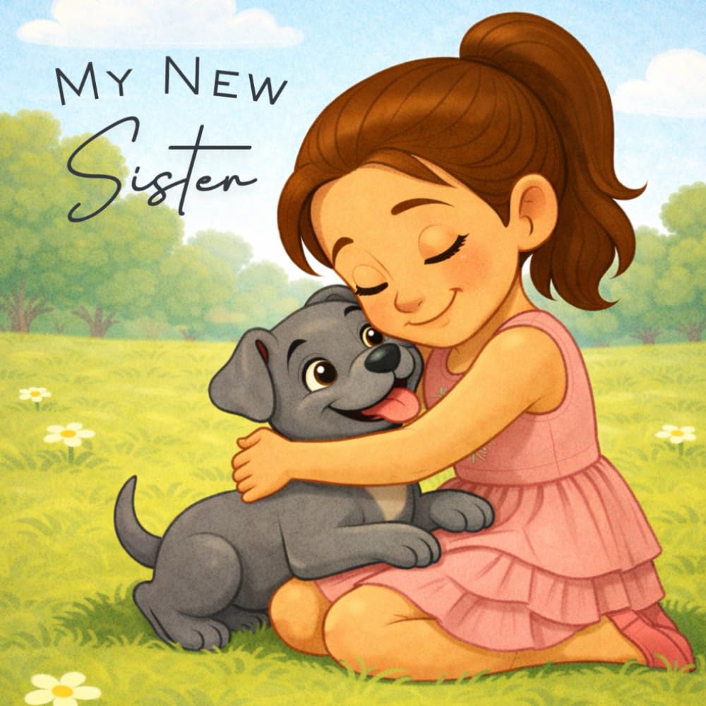 My new sister: When a baby sister has four paws