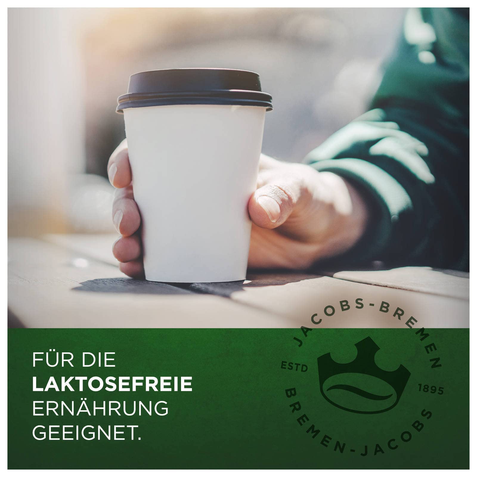 Jacobs Kaffeeplus löslicher, laktosefreier Kaffeeweisser 10 x 1 kg, 10 kg
