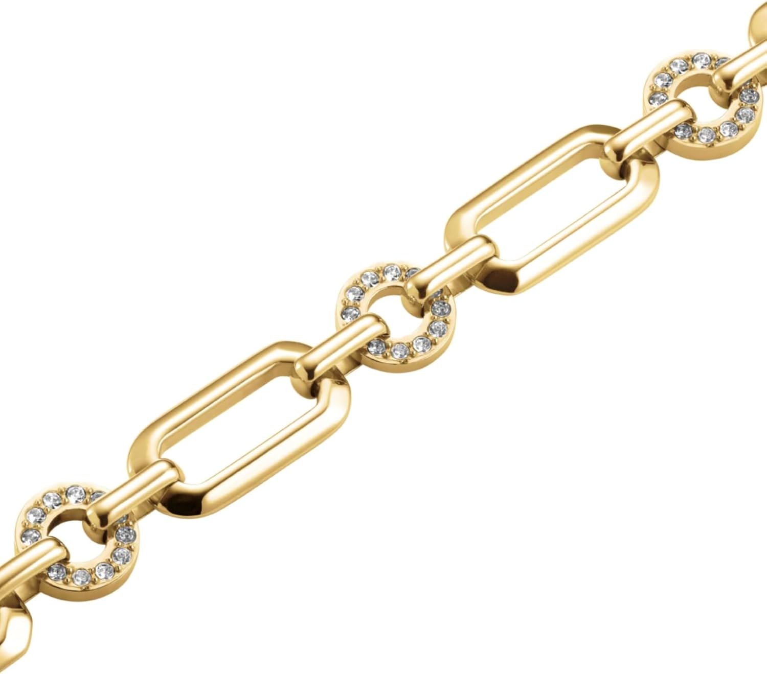 Rosefield Multi Octagon Studs Bracelet Gold, JBOSG-J900