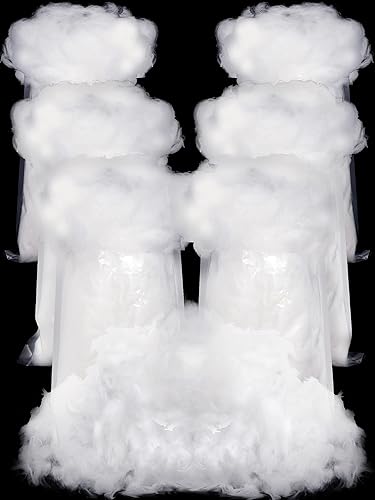 Miniatura 7 de Riakrum Manta de nieve artificial de Navidad para interiores, para decoración de nieve falsa de Navidad, árbol, mesa, exhibición de pueblo