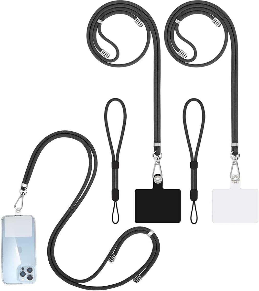 Sawanork Cell Phone Lanyard Universal 2 Phone Crossbody Lanyard for ...