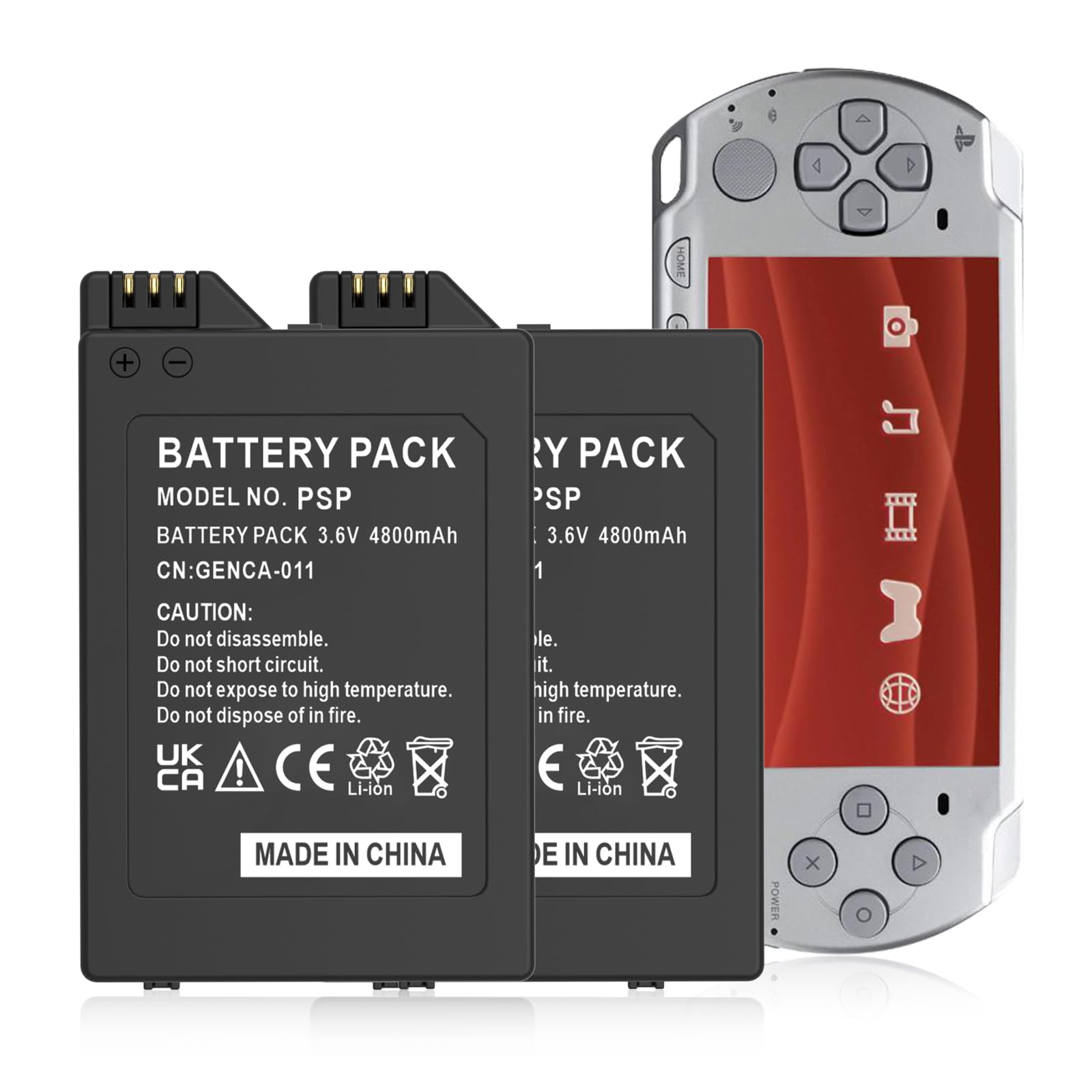 Amazon.com: PFHL 2-Pack PSP3000 / PSP2000 Battery, (2026 New