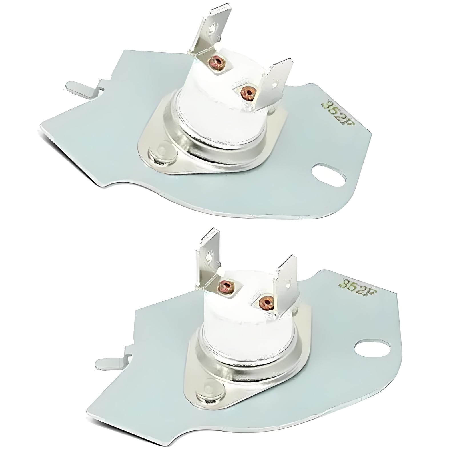 carotoe 3977394 L352F Dryer Heat Sensors Metal Construction Clothes Dryer Overheat Protections Part for Stable Overheat Protections Thermal Cutoff Set