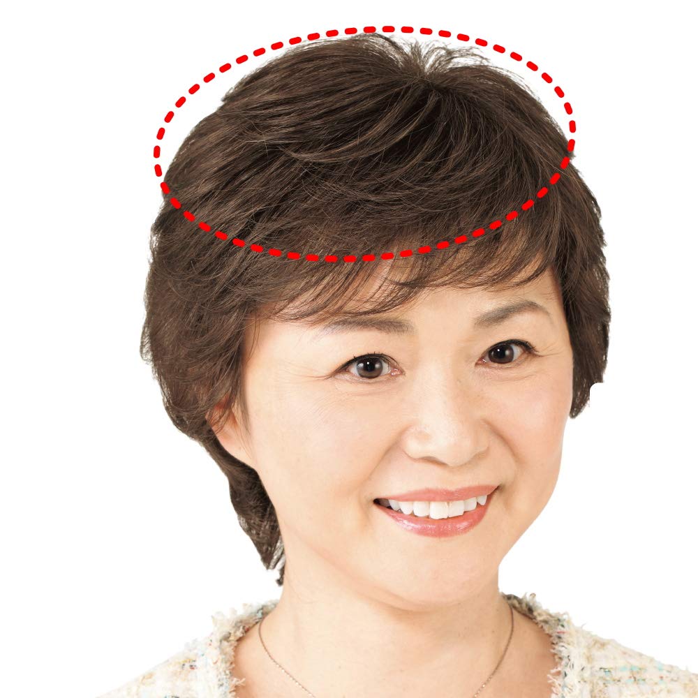 【限定20枚試着用で使用したトップピースを半額でお譲りします】 ご試着用 返品可能 2泊3日 お試し ウィッグ ウイッグ ヘアピース 人毛