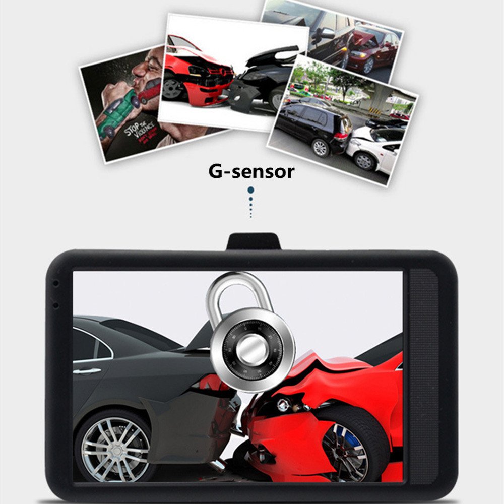 QEBIDUL Mini cámara de salpicadero para Coche 1080P Full HD 170 Grados de ángulo de visión Amplio para Coche, grabadora de salpicadero, cámara de visión Nocturna para Coche
