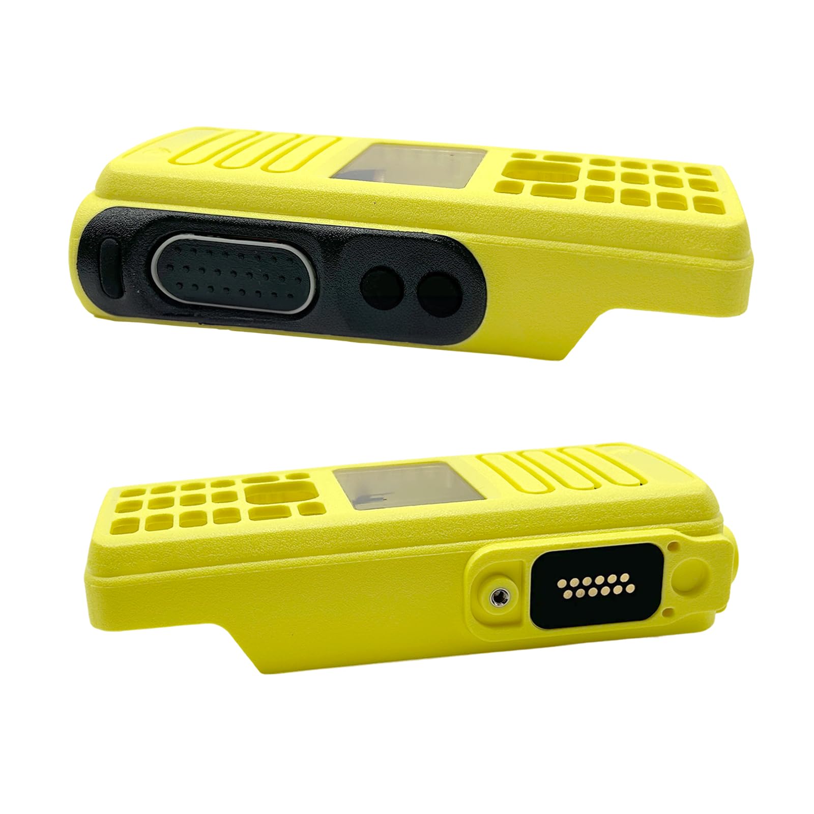 biemotwoway DGP8550e XPR7550e Yellow Safety Housing - High-Visibility Full Keypad Case with Speaker & Knobs Kit (Fits GP338D+/DP4800e/XPR7580e Radios)