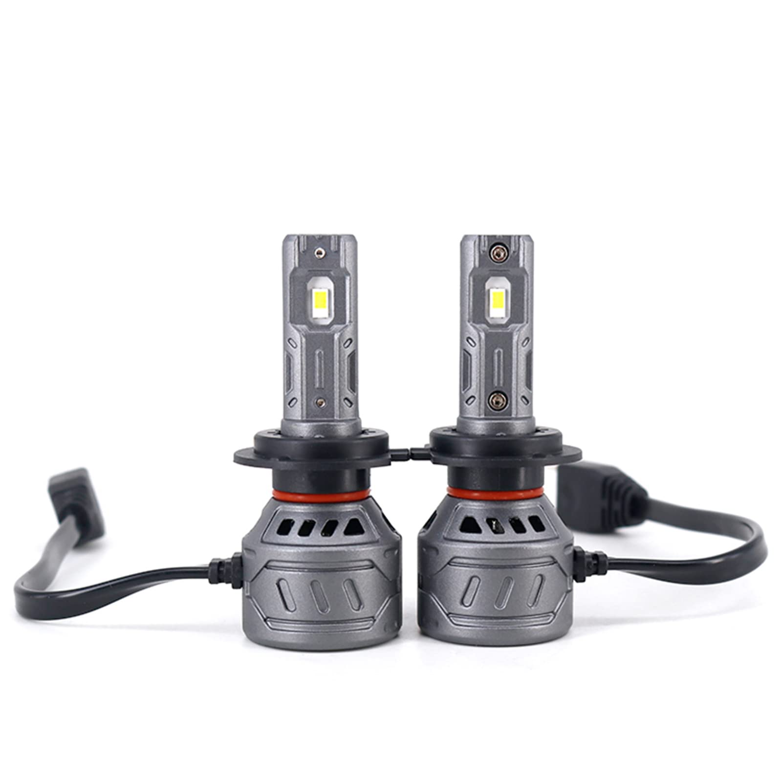 Ampoules De Phare LED, Phare LED Plus Lumineux 2500LM, LED Blanc Brillant 6000K, Plug And Play Pour Kit De Remplacement De Feux De Route Et De Croisement De Voiture, Lot De 2,9012