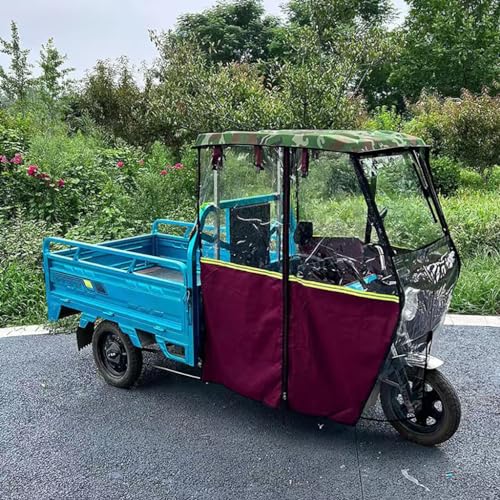 Sombrilla para scooter eléctrico y triciclo urbano para conducir cómodo bajo el sol