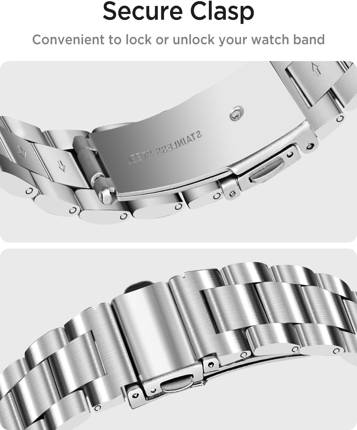 Miimall Metal Band Compatible for Garmin Lily 2/2 Active Bands for Women image 5