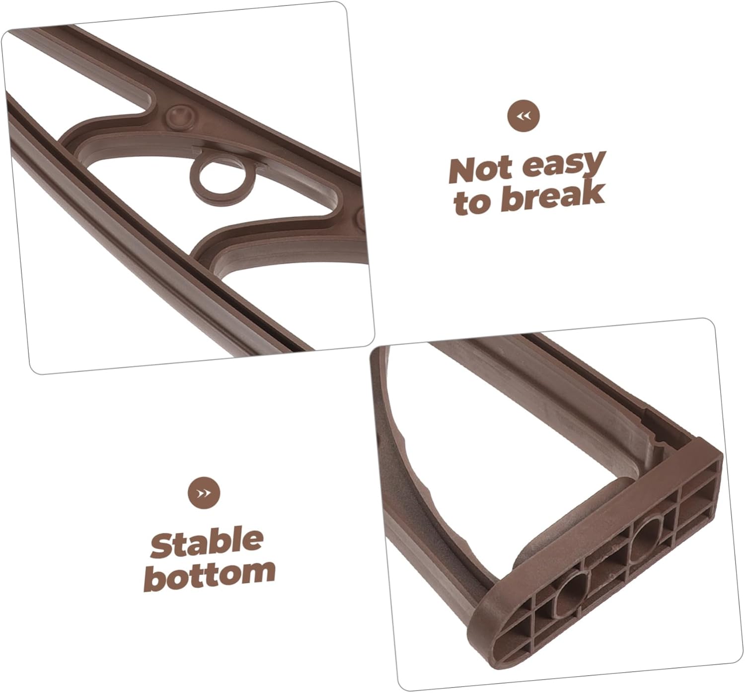 HANABASS Reinforced Plastic Steel Bracket for Patio Window Awning Door Entrance Canopy