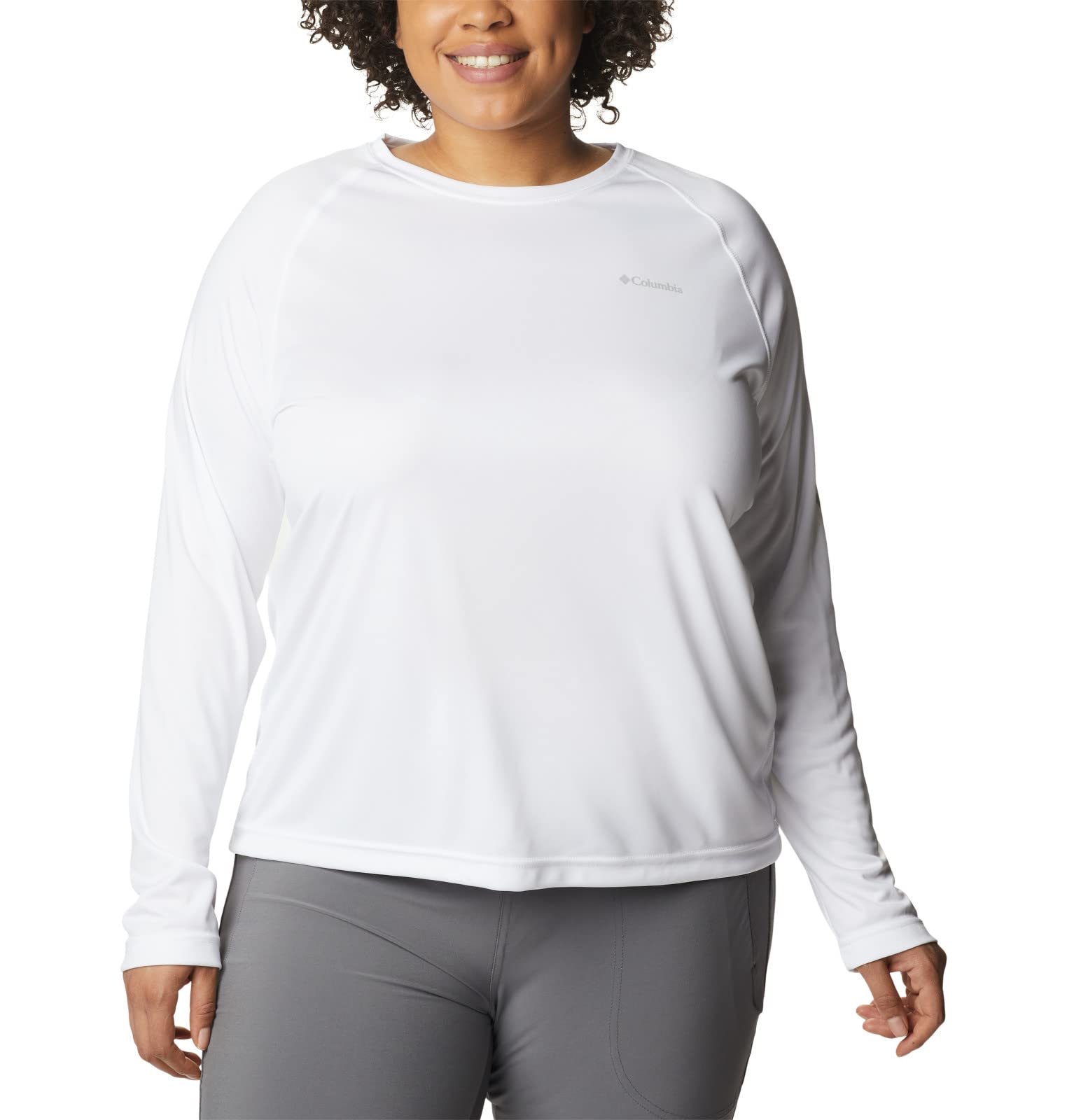 Columbia Camiseta de Manga Larga Fork Stream Camiseta Mujer