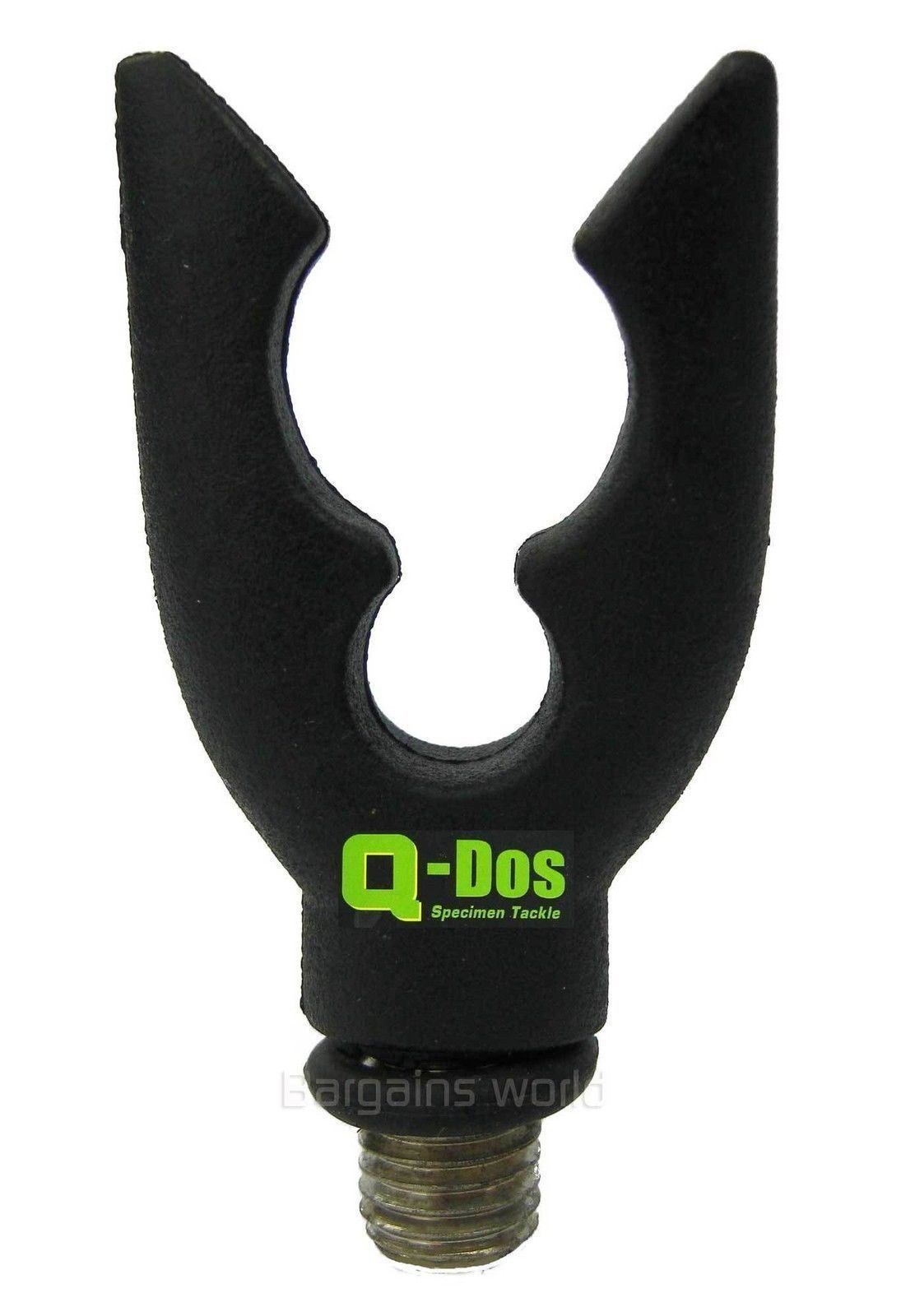 Grandeslam Black Q-Dos Fishing Butt Grip Rod Rest Head. Flexible Rubber Butt Rest.