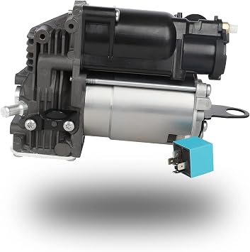 Airmatic Air Suspension Compressor Air Pump Kit Replacement 2213201604 2213200704 for Mercedes Benz W221 S350 S400 S550 S600 S63 AMG C216 CL550 CL600 CL63 AMG CL65 AMG