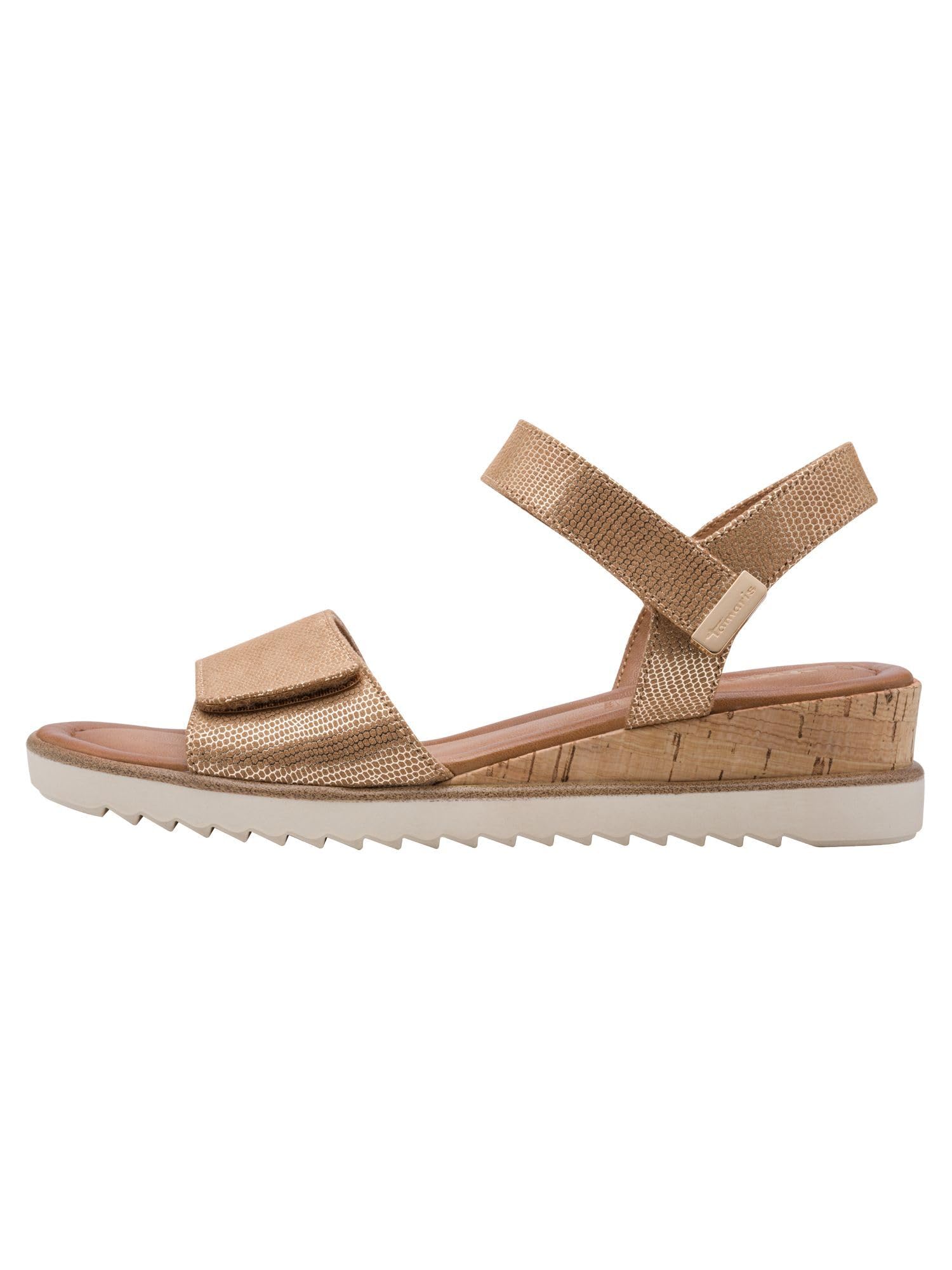 Tamaris sandale femme à talon compensé