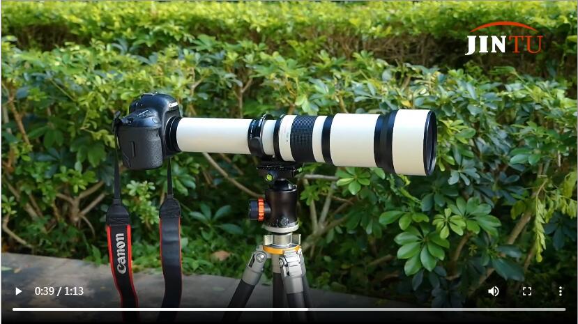 Objectif Zoom Vivitar 650-1300 Mm F/8-16 – Monture Canon EOS M – Neuf