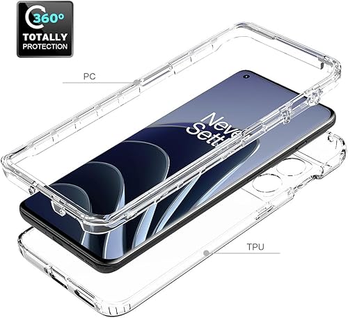 Miniatura 5 de Funda híbrida para OnePlus 10 Pro con protección contra caídas, resistente, resistente, antideslizante, antiarañazos, funda protectora para
