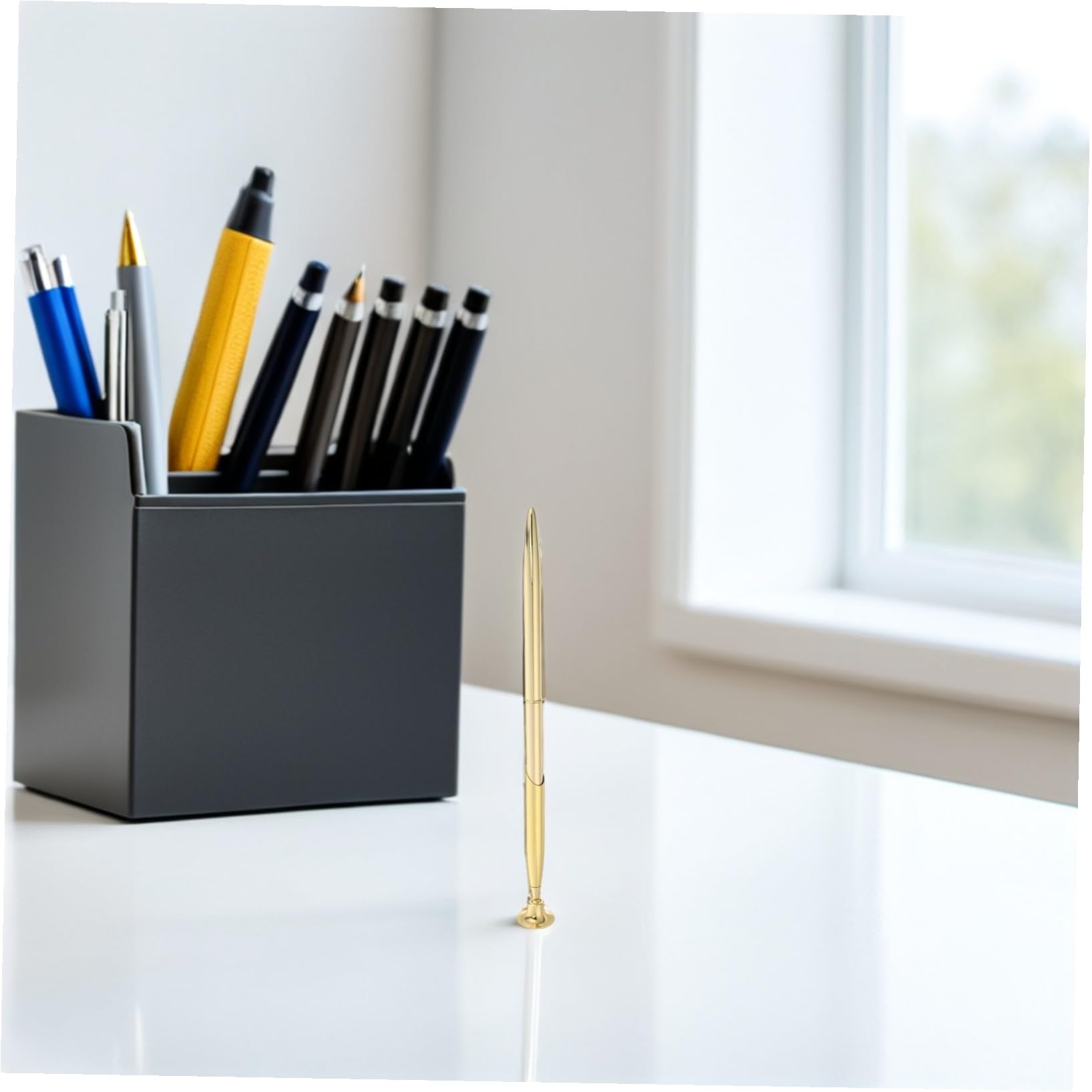 2 Ensembles Stylo Livre D'or Porte-stylo De Signature Golden