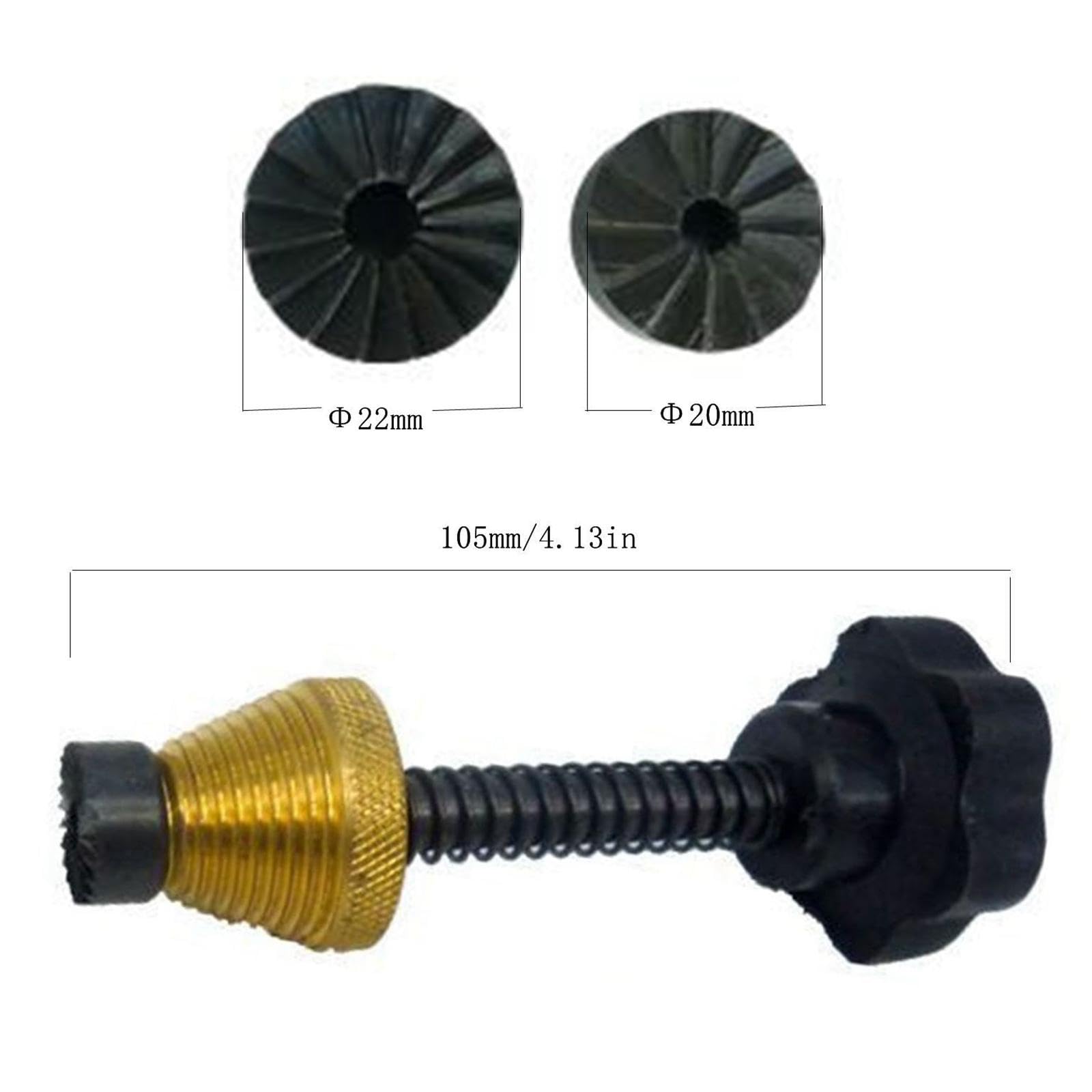 Oshhni Tap Reater Diy Reparación de Herramientas de Tubería de Reamer de Grifo Utilidad de Alto Rendimiento
