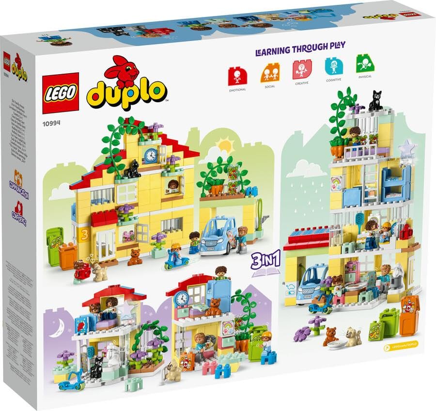 LEGO DUPLO Town Dom rodzinny 3 w 1 (10994) [KLOCKI]